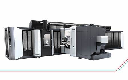 GROB Systems' G550 5-Axis Universal Machining Center - Engine